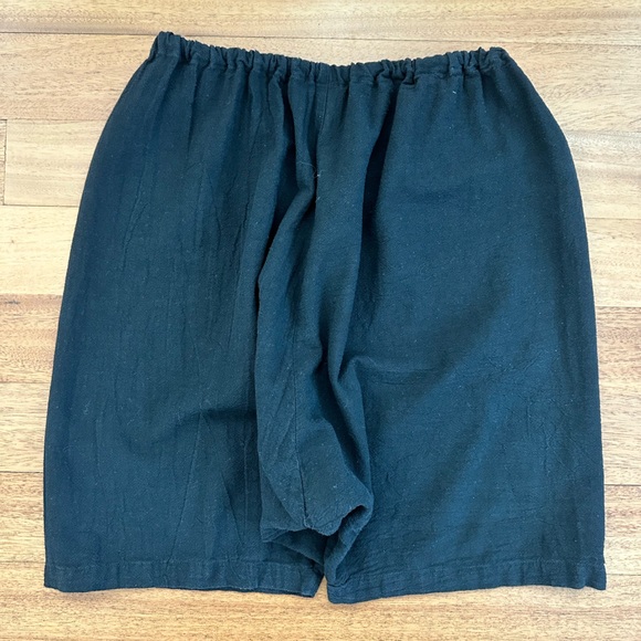 UZI NYC Drop Crotch Shorts - size MEDIUM, Black - Picture 4 of 10